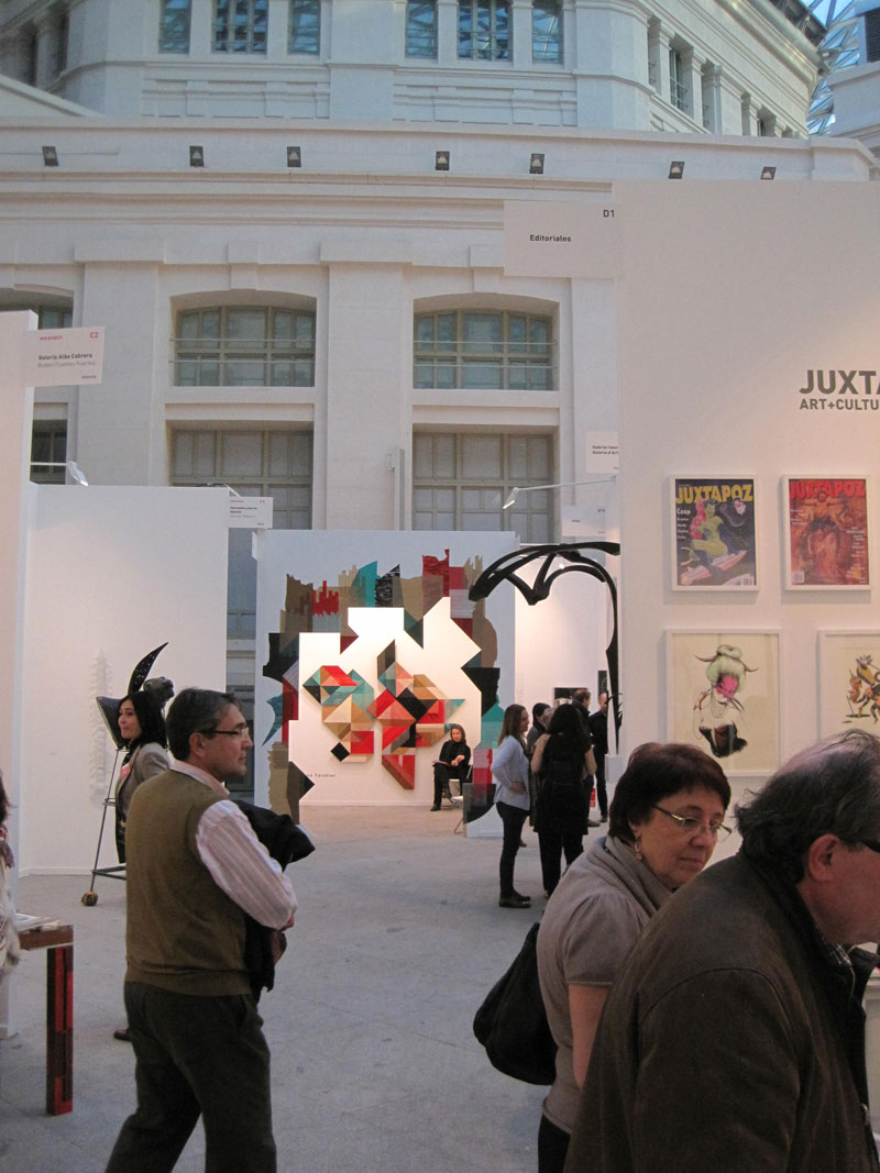 Visitantes de Art Madrid 2014