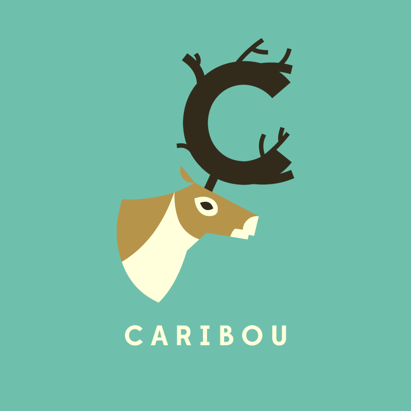 C, de Caribou.
