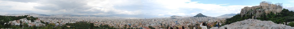 Vista general de la ciudad de Atenas