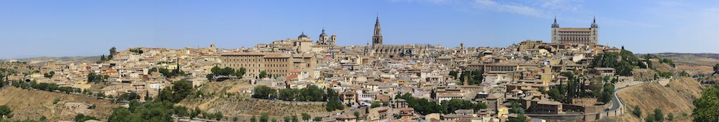 Panorámica de la ciudad de Toledo