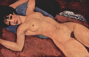 Nu Couché, Modigliani