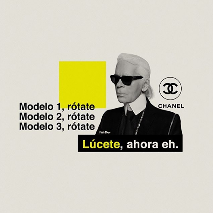 Karl Lagerfeld feat. Daddy Yankee. 