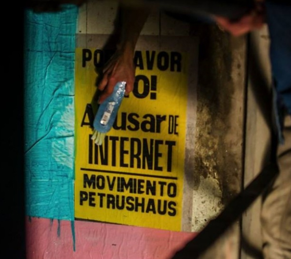 "Por favor NO! abusar de Internet". Movimiento Petrushaus