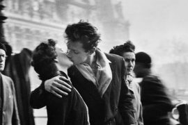 El beso de l'Hôtel de ville, 1950© Atelier Robert Doisneau, 2016