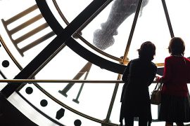 Reloj en el Museo Orsay.