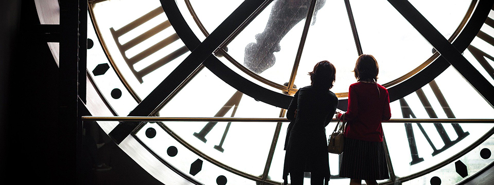 Reloj en el Museo Orsay.