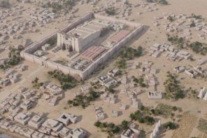Patrimonio virtual. Recreación de la ciudad egipcia de Elefantina.