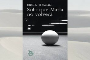 Portada de'Solo que Marla no volverá',de Béla Braun.