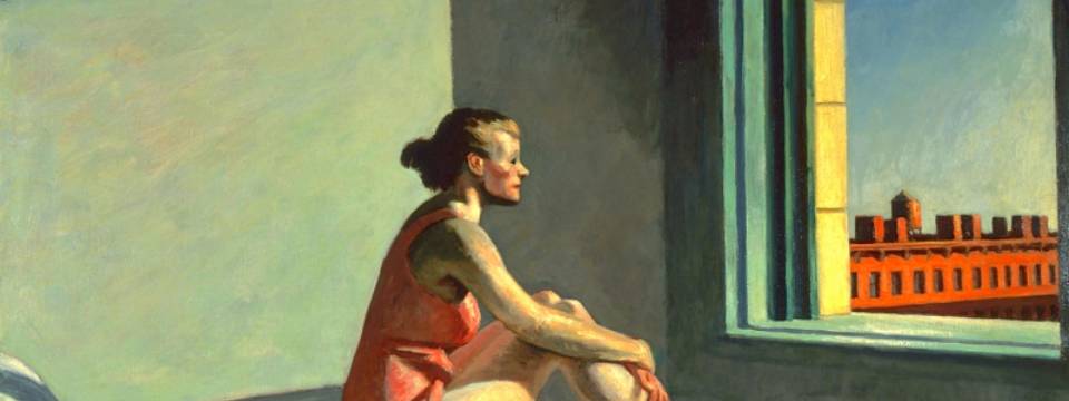 Mirar por la ventana en Hopper con 'Sol de la mañana'.