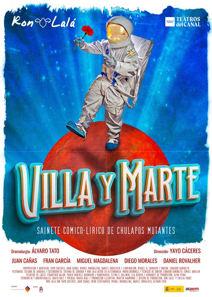 Villa y Marte es la nueva obra de Ron Lalá.