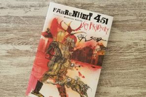 Edición ilustrada de Fahrenheit 451 (Ray Bradbury).