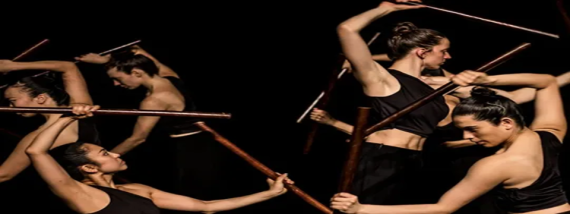 Las bailarinas de YIBU en una escena de 'Eclipse'